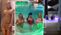 Cum a intrat Bianca Drăgușanu în piscină, la Mamaia. Turiștii au crezut că nu văd bine