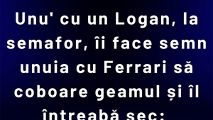 BANCUL ZILEI | Ferrari versus Logan