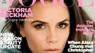 Victoria Beckham, senzuala in Vogue! Recunoaste ca nu stie sa cante