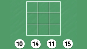 Test de inteligență | Câte pătrate sunt, în total: 10, 14, 11 sau 15?