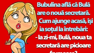 BANC | Bubulina și noua secretară a lui Bulă