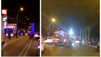 Accident cu patru mașini, pe șoseaua Alexandriei, lângă casa Duduienilor