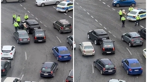 Avem imaginile cu Ana Morodan, când a fost oprită de Poliţie! Vizibil "avariată", se clătina, s-a ţinut de maşină şi...