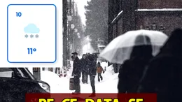 Meteorologii Easeweather au făcut deja anunțul. Pe ce dată se întorc ninsorile în România