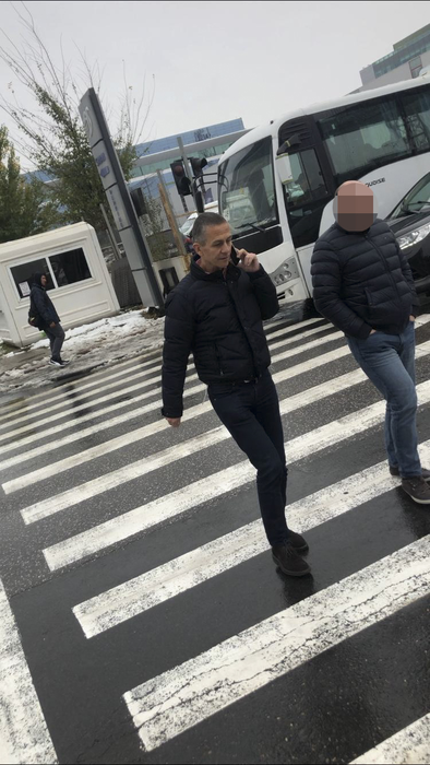 Iulian Stanciu a vorbit la telefon după ce a luat prânzul