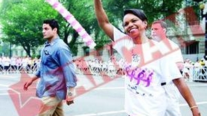 Condoleezza Rice, la maraton