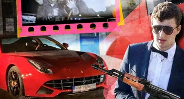 Fiul milionarului „Frutti Fresh” & ”Regele jocurilor pe telefon” au gonit cu 220 km/oră prin oraș și au tras cu mitraliera!