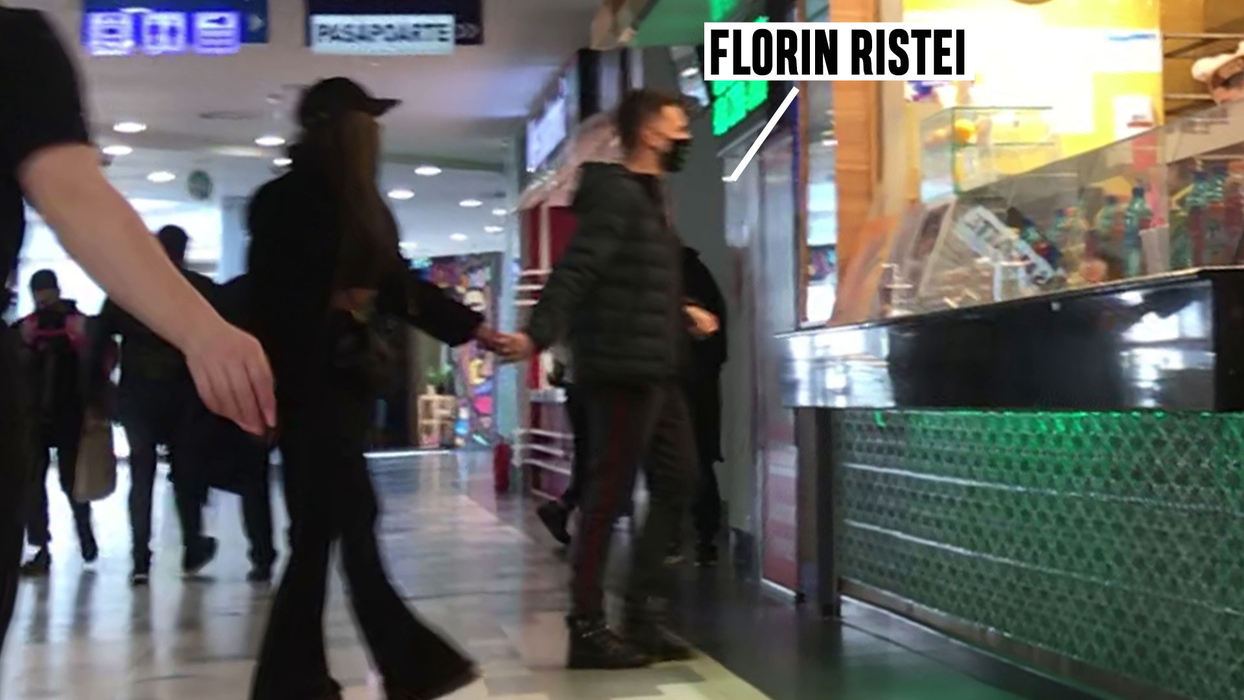Florin Ristei și Naomi Hedman și-au luat șaorma la pachet