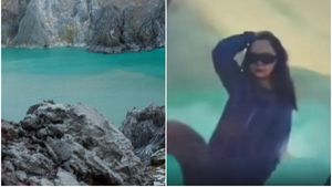 A vrut să îşi facă cel mai tare selfie, dar a murit pe loc! Femeia de 31 de ani a alunecat într-un crater de 75 m