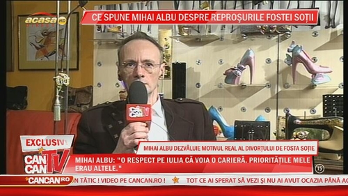 Mihai Albu nu regretă despărţirea de Iulia: "Nu mai există cale de împăcare între noi!"