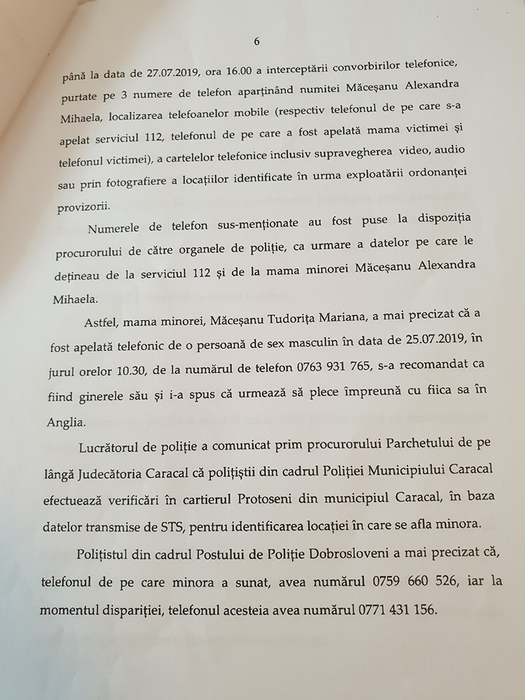 Acesta este raportul integral cu privire la lipsa de intervenție a autorităților pentru salvarea Alexandrei! Unchiul ei acuză doi politicieni