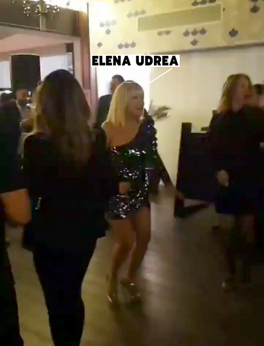 Elena Udrea a fost sufletul petrecerii