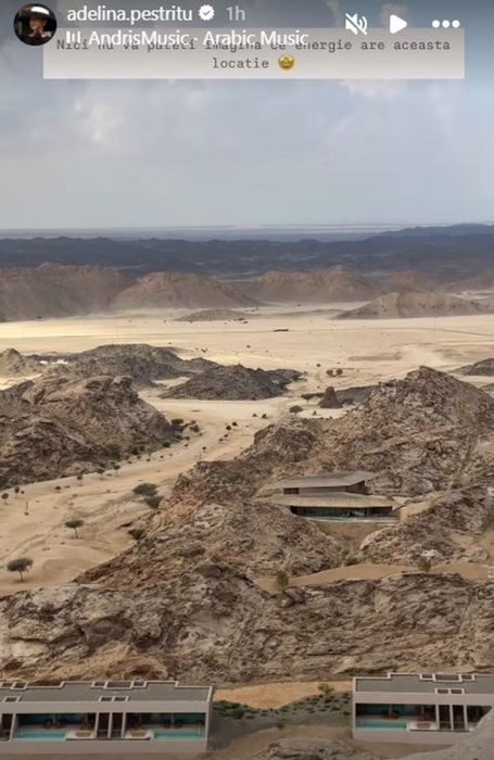 Nu e o glumă! Cât costă o noapte de cazare în resortul din Arabia Saudită în care stă Adelina Pestrițu