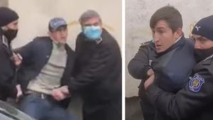 Imagini ca-n filme! Polițiști locali, bătuți în Bârlad. Motivul scandalului este ireal: „Mor de foame și ei...”. VIDEO