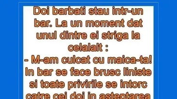 BANCUL ZILEI | M-am culcat cu maică-ta!