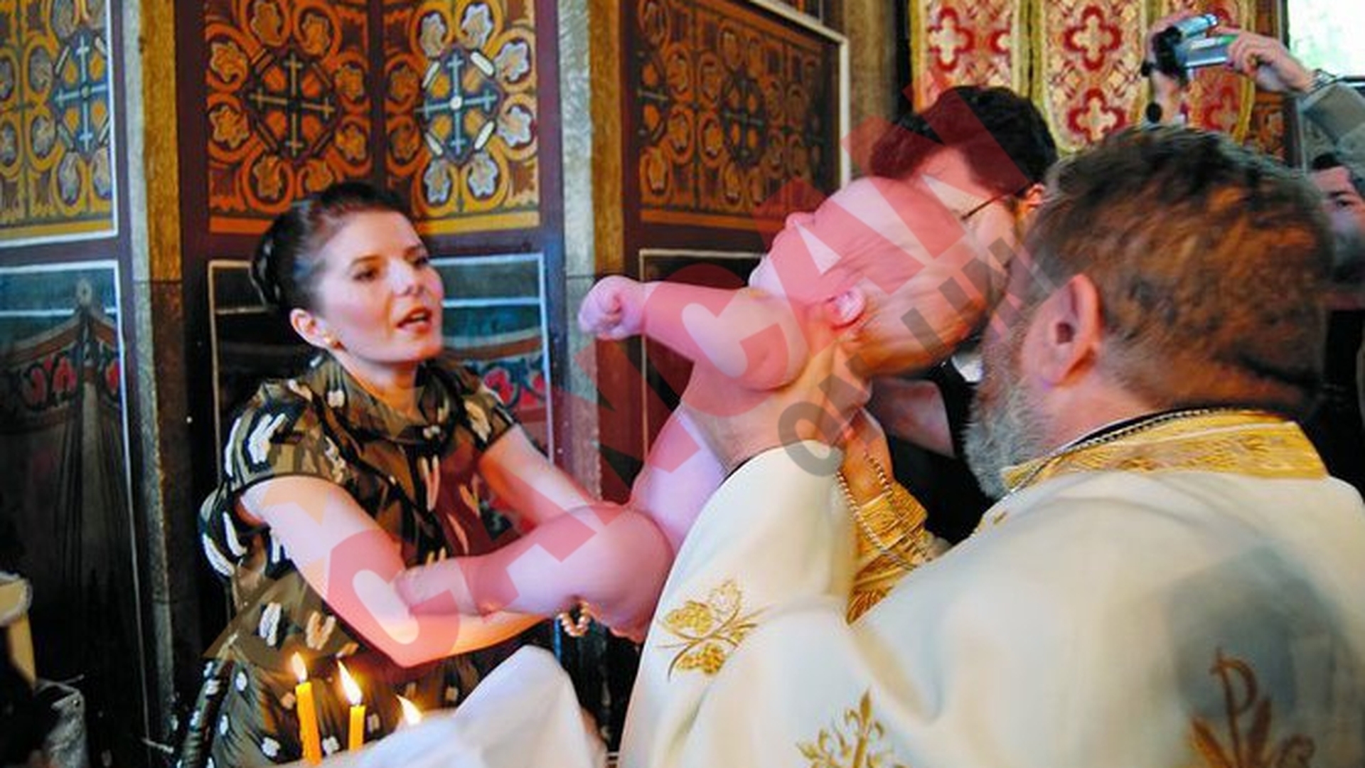 Mami evreica, tati catolic, bebelusul ortodox!
