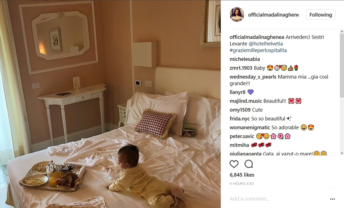 Mădălina Ghenea le-a arătat tuturor prima fotografie necenzurată cu chipul fetiţei ei