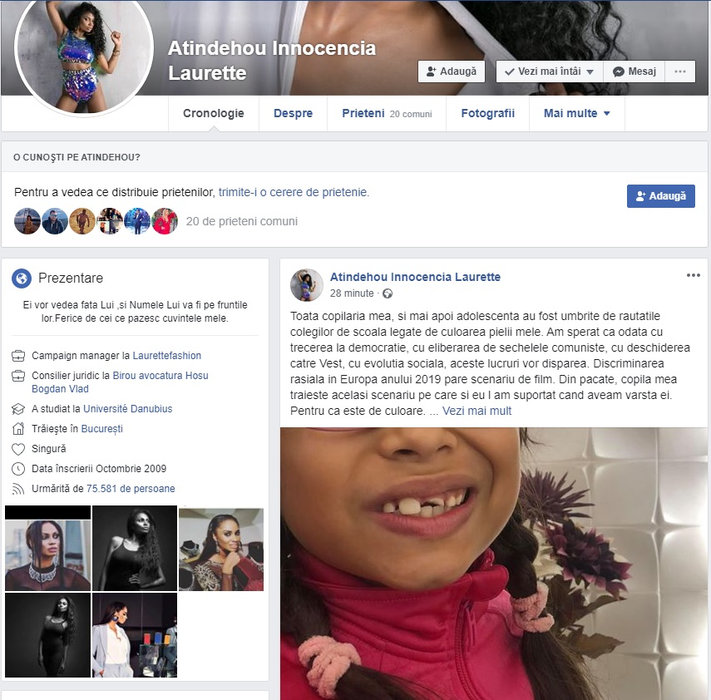 Fiica lui Laurette, victimă a bullying-ului: “Plină se sânge, i-a fost spartă dantura de un coleg care nu e la primul incident de genul acesta”