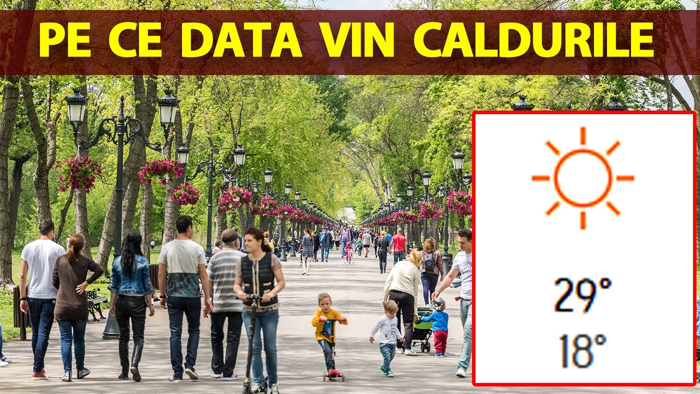 Meteorologii Accuweather anunță data exactă când vine primăvara cu adevărat în București și în celelalte orașe din România