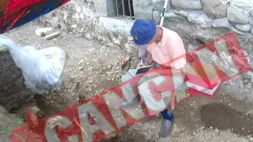 Schelet de 3.500 de ani, gasit in curtea unei biserici