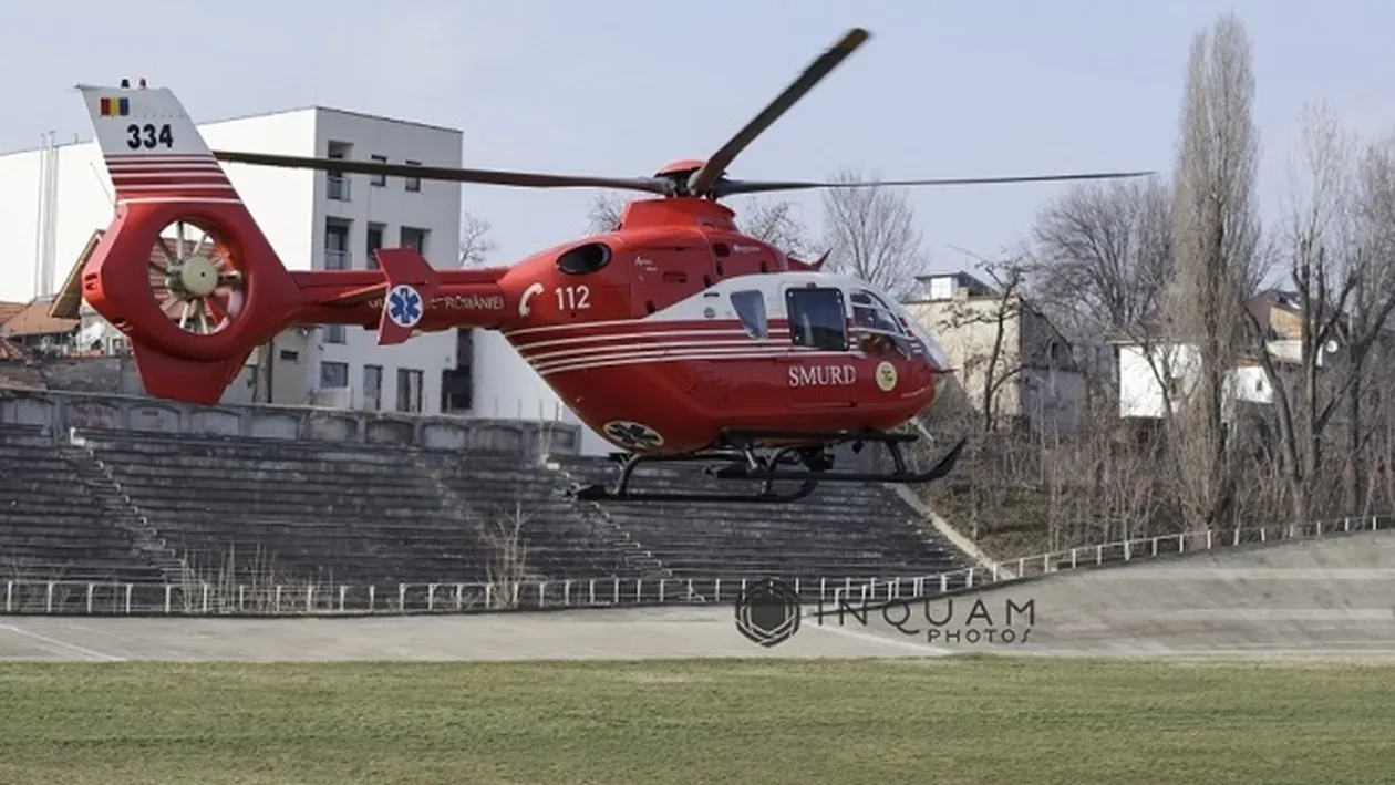 Un elicopter SMURD s-a prăbuşit în Republica Moldova!
