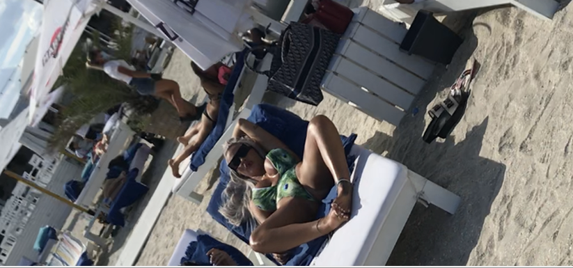 Loredana Chivu, în weekendul trecut, la Mamaia