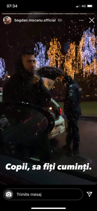 Bogdan Mocanu, probleme cu Poliția în miez de noapte!