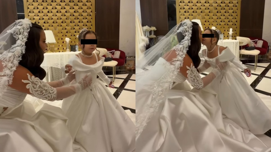Andra Voloș și fiica ei, Kim