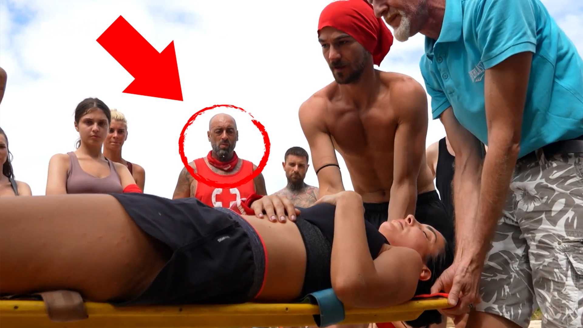 Gestul făcut de CRBL, în momentul în care Andreea Tonciu era luată cu targa la Survivor România de la Pro TV