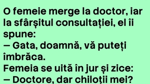 Bancul sfârșitului de lună | Femeia, doctorul și avocatul