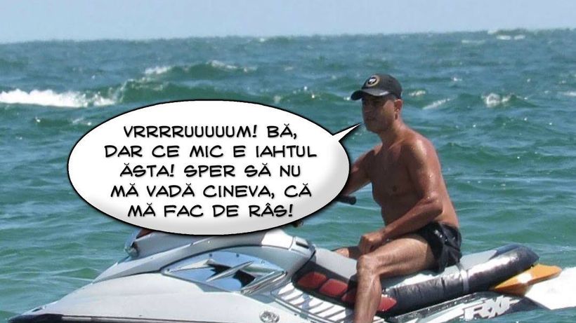 Îi prieşte ”evadarea” din arestul la domiciliu! Şi-a făcut poftele pe plaja milionarilor!