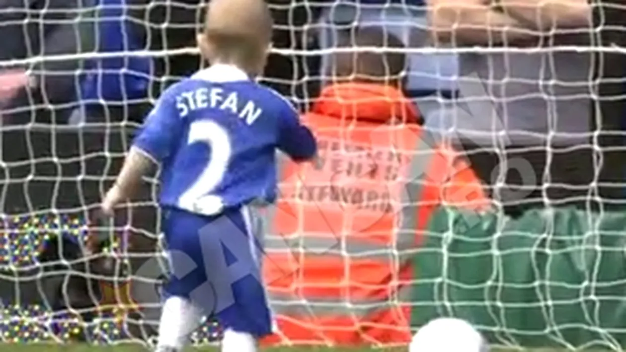 VIDEO Asa tata, asa fiu! Vezi un gol adorabil inscris de Stefan, fiul de doi ani al lui Branislav Ivanovic!