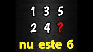 Test IQ exclusiv pentru genii | Care număr lipsește? Nu, nu este 6