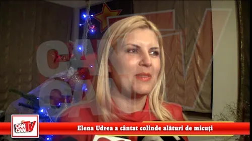 Gest de suflet pentru copii! Elena Udrea a cantat colinde alaturi de micuti2