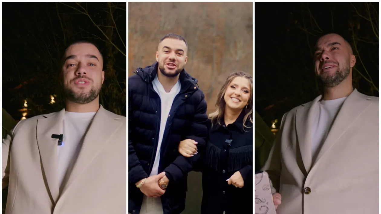 Rugămintea lui Culiță Sterp către familia lui, înainte să dezvăluie sexul bebelușului. A spus-o cu ochii în lacrimi!