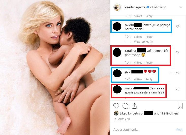 Loredana Groza, criticată dur după ce a apărut complet goală. Şi-a dat jos lenjeria intimă şi sutienul, apoi… VEZI POZA