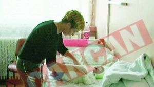 Bebelus de cinci luni muscat de sobolani