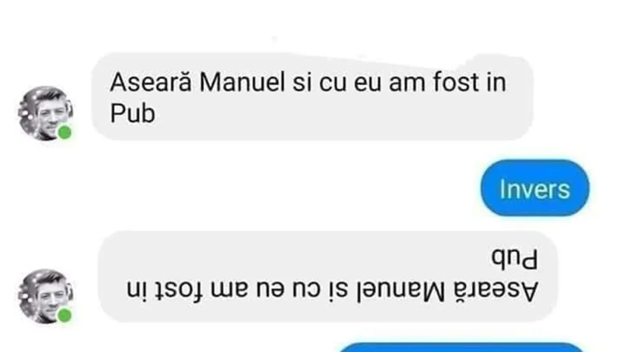 BANCUL ZILEI | Aseară Manuel și cu eu am fost în Pub