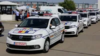 FOTO. Poliția română a prezentat mașinile în care vor sta arestații. Cum arată și ce dotări au noile Dacia Logan