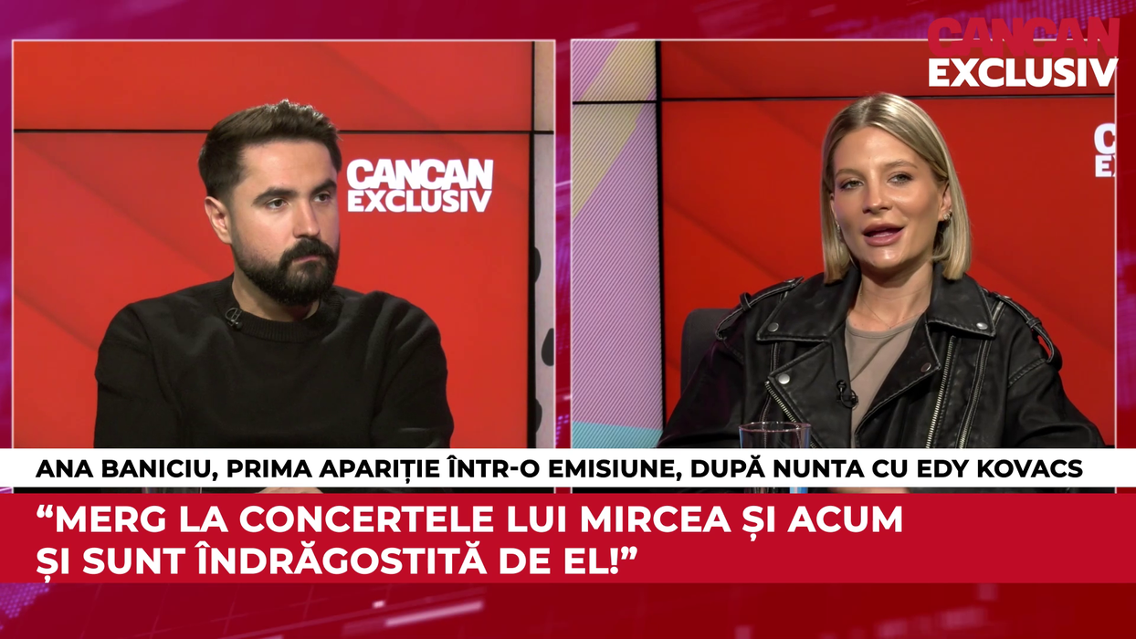 Ana Baniciu-Kovacs a făcut mărturisiri de suflet, în cadrul emisiunii CANCAN EXCLUSIV (Foto: captură video)