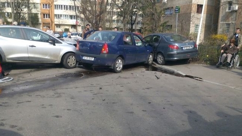 Accident foarte grav astazi in Capitala! Mai multe persoane ranite, dintre care doua in stare extrem de grava!