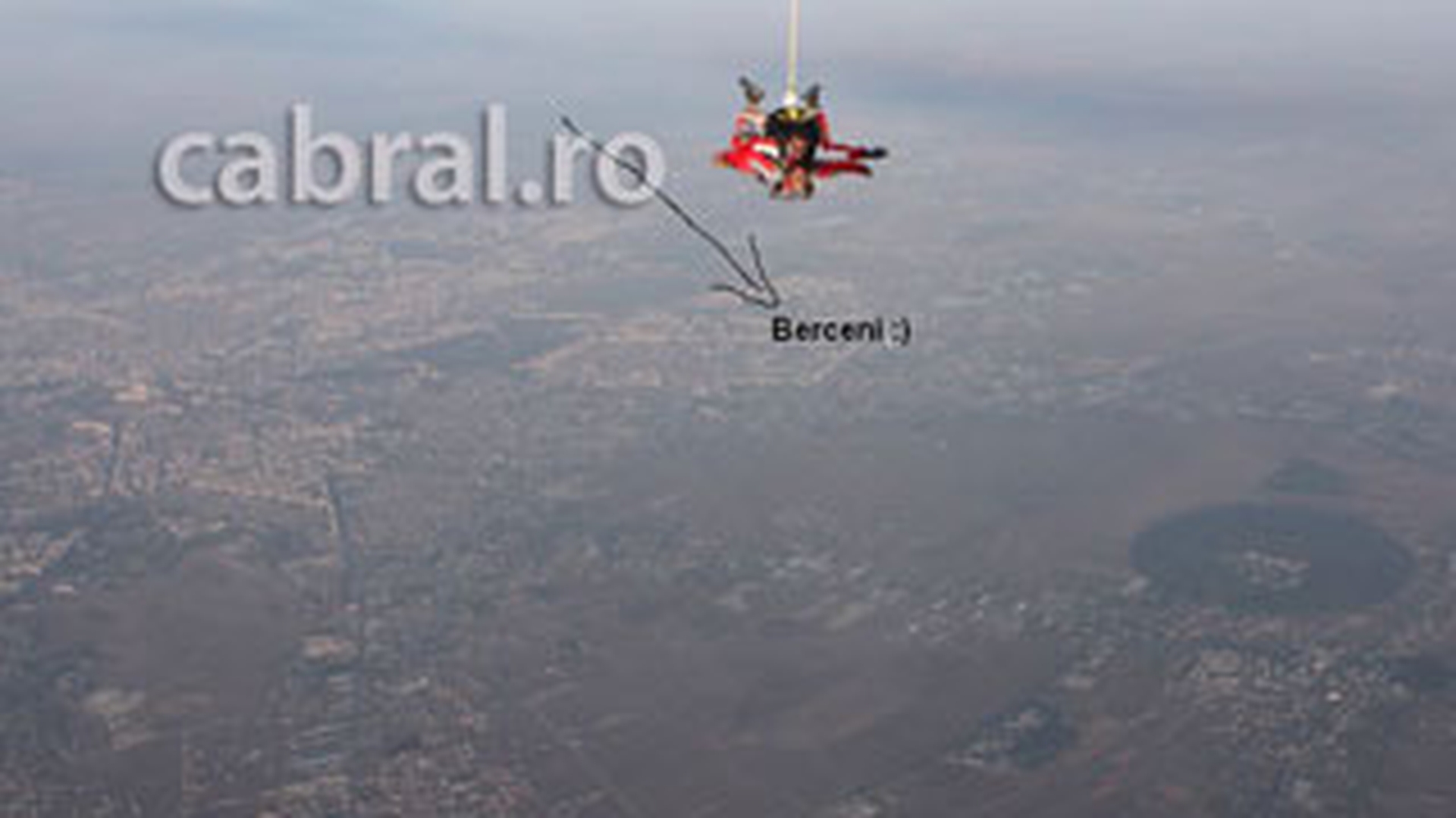 Uite-l pe Cabral deasupra Berceniului, la 4.500m altitudine!