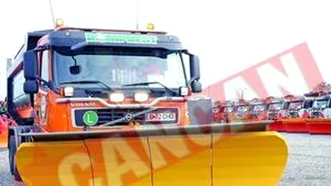 Sectorul 1 va fi deszapezit cu 100 de masini