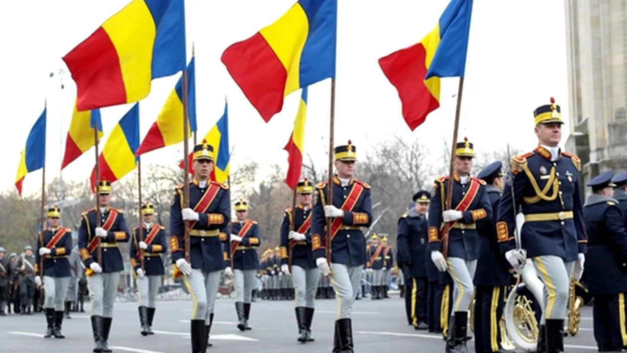 ZIUA NATIONALA A ROMANIEI: 2.600 de militari defileaza la parada de 1 Decembrie!