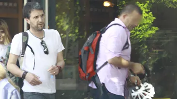 Imagini exclusive! Unde l-am filmat pe Andi Moisescu în timpul liber