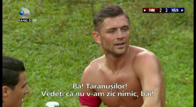 Exatlon 21 ianuarie 2019. Concurenții și-au aruncat vorbe ca la ușa cortului: “Aşa ştie el, să înjure”