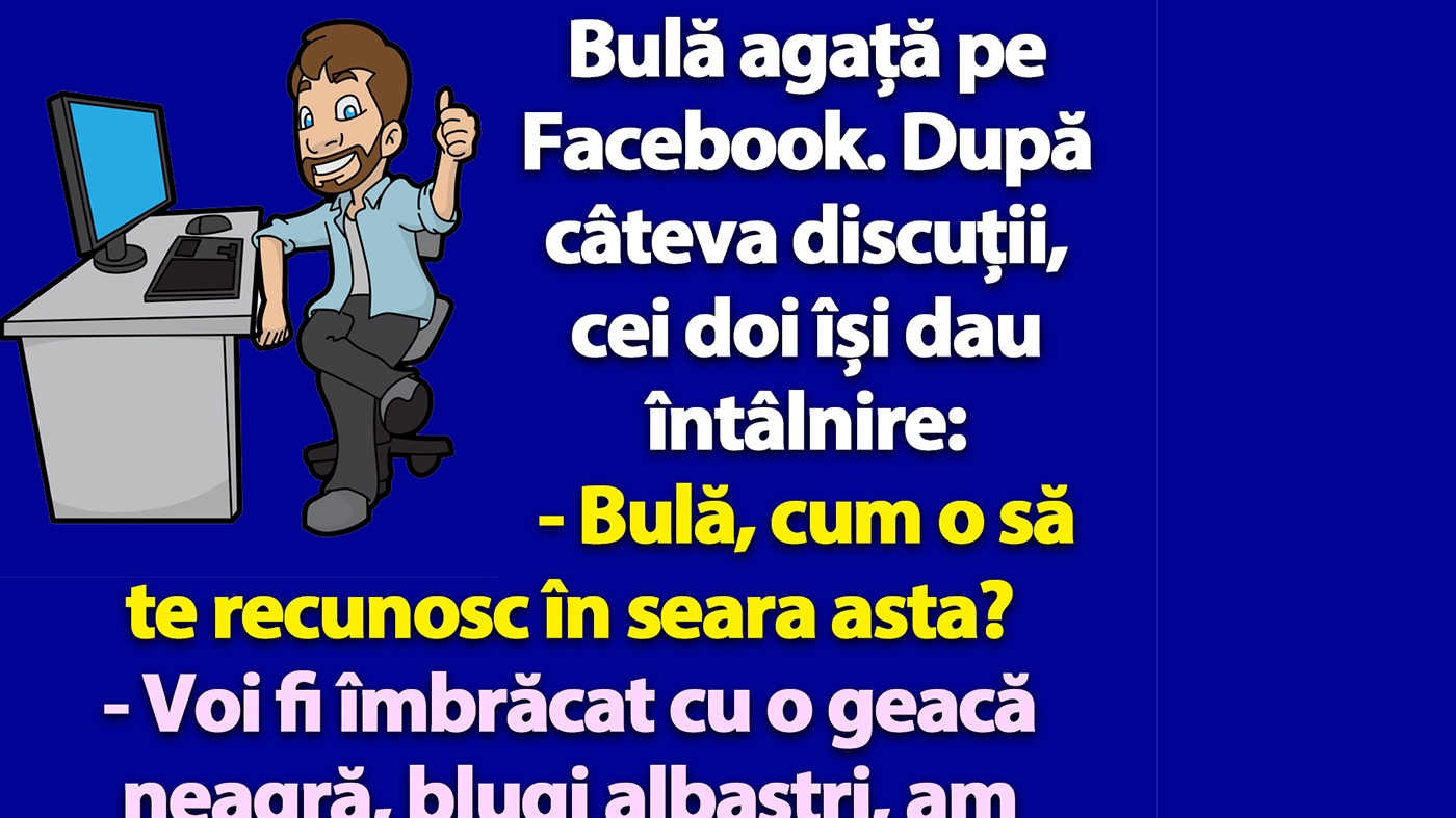 BANC | Bulă agață pe Facebook