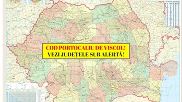ANM a emis cod galben și portocaliu de viscol și vijelii! Pe ce zone va pune stăpânire iarna