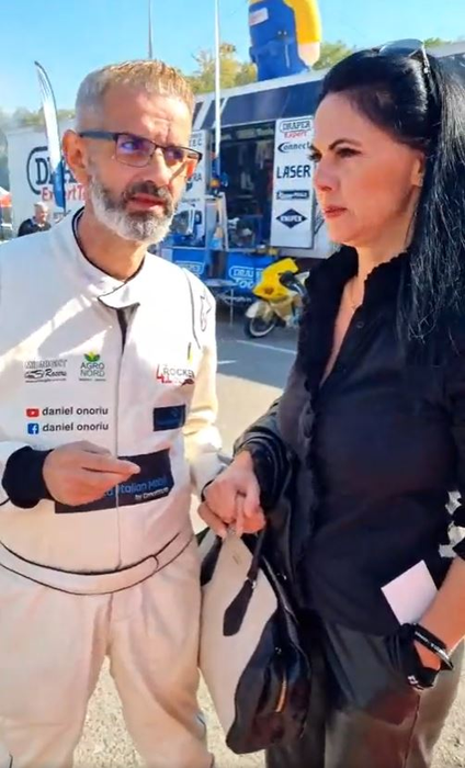 Daniel Onoriu și partenera sa. Sursă foto: Facebook