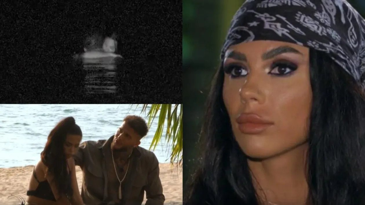 Cristina, prima reacţie după ce s-a sărutat cu Eric în mare! A uitat că e căsătorită?! Imagini contradictorii